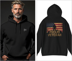 Proud Veteran Hooded Sweatshirt